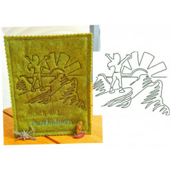 Stickserie - Hiking Wandern Line Art 2